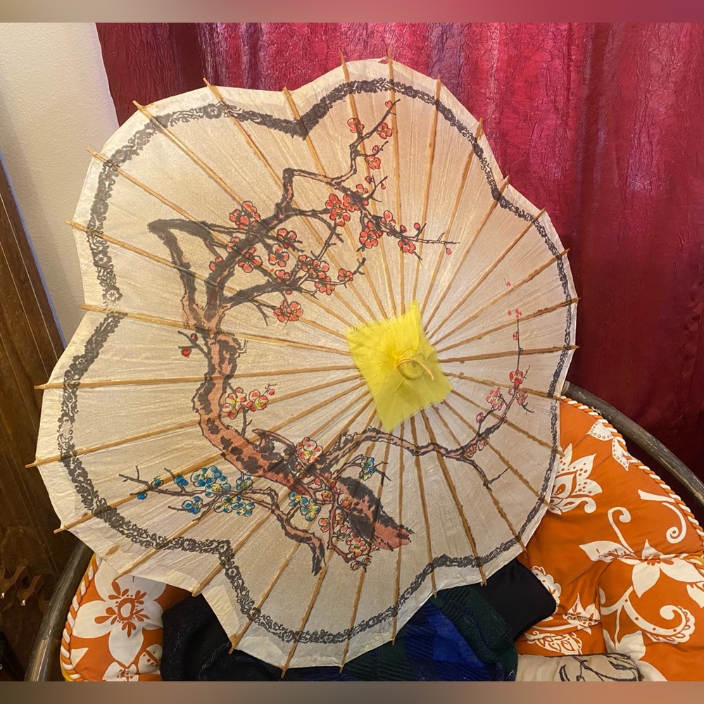 Japanese blossom parasol